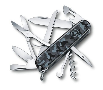Купить Складной нож VICTORINOX Мод. HUNTSMAN NAVY CAMO в Алматы — магазин Korgan Center | Казахстан | Доставка во все регионы