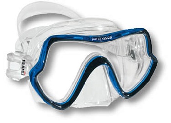 Маска MARES Мод. PURE VISION CLEAR/BLUE — купить в Алматы | KORGAN.KZ