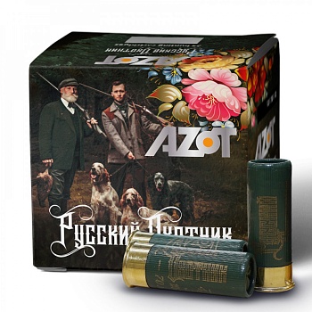  Патрон для гладкоствольного оружия АЗОТ 12/70 (32г) Русский Охотник карт. 6,2 Порох РФ в Алматы | Казахстан | Корган Центр | KORGAN