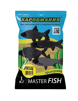 Прикормка КАРПОМАНИЯ MASTER FISH (лещ)(1кГ) — приманки, бойлы, пеллетс | Алматы, Казахстан