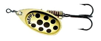 Блесна MEPPS AGLIA DECOREE (gold black dots) — купить блесну в Алматы | KORGAN