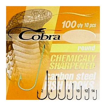 Крючки COBRA Мод. ROUND NI — рыболовный крючок, различными формами и размерами | Алматы, Казахстан