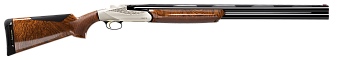 Гладкоствольное ружье BENELLI Мод. 828S A.I. SILVER WOOD P-COMFORT CRIO  (двуствольное) — фото