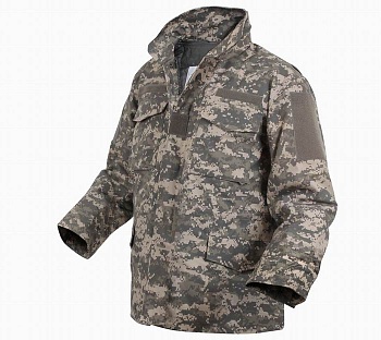 Куртка ROTHCO Мод. ULTRA FORCE M-65 (A.C.U. Digital Camo) — одежда для охоты, рыбалки и города | KORGAN Алматы
