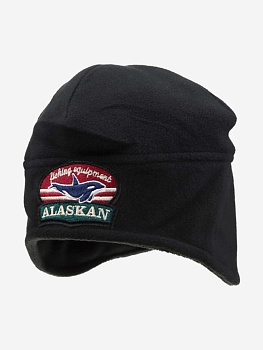 Шапка Alaskan флисовая с мехом черная (AFHFB) — характеристика, материалы и назначение | KORGAN.KZ