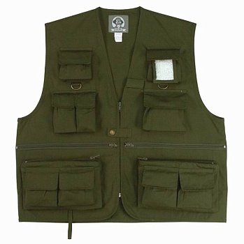 Жилет ROTHCO Мод. UNCLE MILTY TRAVEL (O.D.) для рыбалки и охоты в Алматы, Казахстан