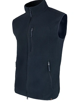 Жилет мужской флисовый .  Ткань флис антипиллинг (100% полиэстер, 302 г/кв.м.) Синий для рыбалки и охоты в Алматы, Казахстан