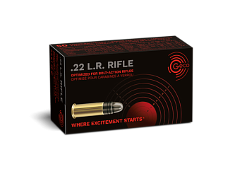 Патрон для нарезного оружия GECO (.22 l.r.) Rifle (40grs)(2,6г) доступен в нашем магазине