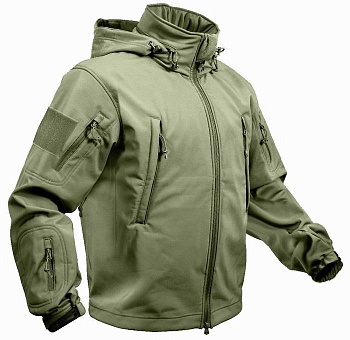 Куртка ROTHCO Мод. SPECIAL OPS SOFTSHELL (O.D.) — одежда для охоты, рыбалки и города | KORGAN Алматы