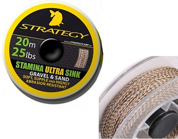 Шнур STRATEGY STAMINA ULTRA SINK — леска для рыбалки, плетёнка, флюорокарбон | Алматы, Казахстан