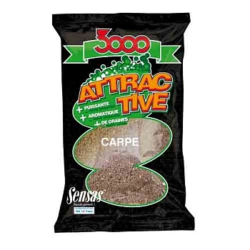 Прикормка SENSAS Мод. 3000 ATTRACTIVE GROS GARDONS — приманки, бойлы, пеллетс | Алматы, Казахстан
