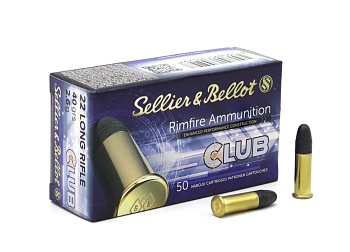 Патрон для нарезного оружия S&B (.22 l.r.) доступен в нашем магазине