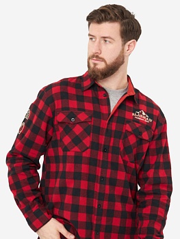 Рубашка фланелевая красная клетка — характеристики, материалы и назначение | KORGAN.KZ