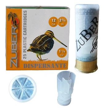  Патрон для гладкоствольного оружия ZUBER Dispersante (12/70)(33г)(№9)(2,0мм) в Алматы | Казахстан | Корган Центр | KORGAN