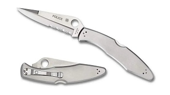Купить Складной нож SPYDERCO Мод. POLICE SS в Алматы — магазин Korgan Center | Казахстан | Доставка во все регионы