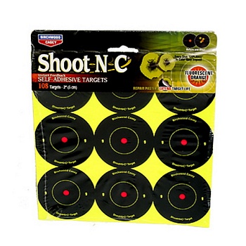 Мишени (клеящиеся) BIRCHWOOD Мод. AR5-12 SHOOT•N•C для спортивной стрельбы в Алматы, Казахстан