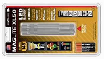 Фонарь MAGLITE LED XL50 3xAAA — налобные, ручные и кемпинговые фонари | Алматы, Казахстан
