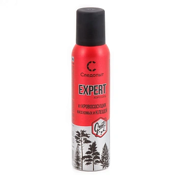 Репеллент СЛЕДОПЫТ EXPERT GREAT FORMULA,от всех видов летающих насекомых и клещей,аэрозоль, — защита от насекомых в Казахстане | KORGAN.KZ