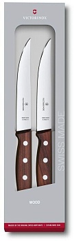 Набор кухонных ножей VICTORINOX Мод. WOOD STEAK SET для кухни в Алматы, Казахстан