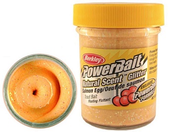 Паста BERKLEY POWERBAIT NATURAL GLITTER TROUT BAIT — приманки, бойлы, пеллетс | Алматы, Казахстан