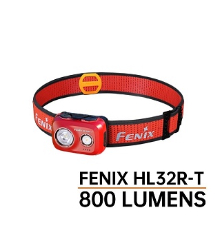Фонарь FENIX Мод. HL32R-T красный — налобные, ручные и кемпинговые фонари | Алматы, Казахстан