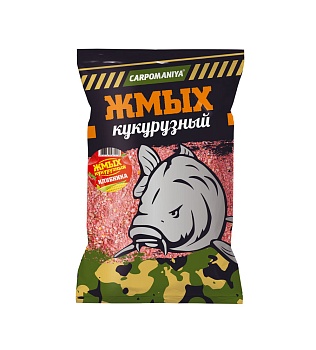 Жмых кукурузный КАРПОМАНИЯ (клубника)(сыпуха)(1кГ) — приманки, бойлы, пеллетс | Алматы, Казахстан