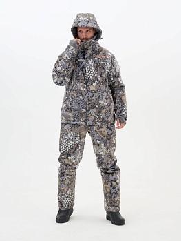 Костюм зимний  TRITON "Triton Pro -45°C" (тк.вельбоа)(Mountain Line) — одежда для охоты, рыбалки и города | KORGAN Алматы