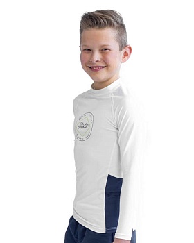 Рашгард (детский) JOBE Мод. YOUTH WHITE (длин.рукав)(UPF 30+) — купить в Алматы | KORGAN.KZ