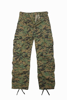Штаны ROTHCO Мод. VINTAGE PARATROOPER (Woodland Digital Camo) — технические характеристики, материалы, бренд | KORGAN.KZ