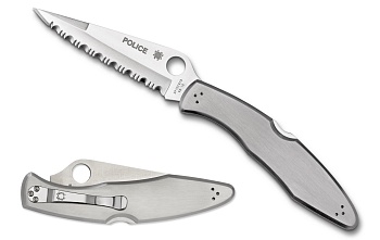 Купить Складной нож SPYDERCO Мод. POLICE SS в Алматы — магазин Korgan Center | Казахстан | Доставка во все регионы