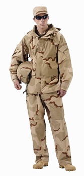 Куртка ROTHCO Мод. ECWCS GEN-II (Tri-Color Desert Camo) — одежда для охоты, рыбалки и города | KORGAN Алматы