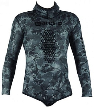 Куртка от гидрокостюма MARES PP Мод. EXPLORER CAMO BLACK 50 (неопрен - 5,0мм) — купить в Алматы | KORGAN.KZ
