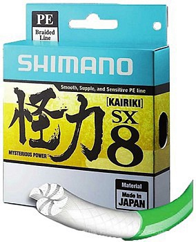 Шнур SHIMANO KAIRIKI MANTIS GREEN — леска для рыбалки, плетёнка, флюорокарбон | Алматы, Казахстан