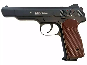 Фото Пистолет Borner APS Blowback Black калибр 4.5 mm/BB CO2 — пневматический пистолет купить в Алматы