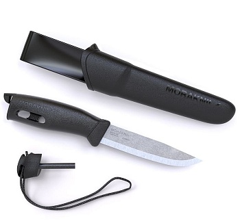 Нож MORAKNIV Мод. COMPANION SPARK BLACK | Купить нож в Алматы | Корган Центр
