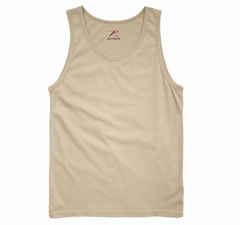 Майка ROTHCO Мод. TANK TOP (100% cotton)(Desert Sand) — характеристики, материалы и назначение | KORGAN.KZ