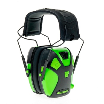 Наушники CALDWELL (активные) Мод. E-MAX PRO YOUTH NEON GREEN для охоты, рыбалки и спортивной стрельбы в Алматы, Казахстан