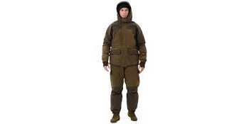 Костюм демисезонный "STRONG PRO" -15°C" (тк.норвегия)(коричневый) — одежда для охоты, рыбалки и города | KORGAN Алматы