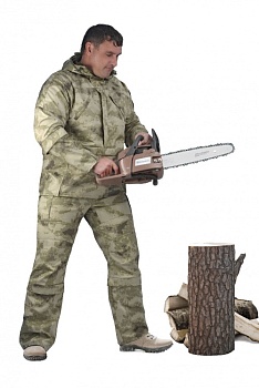 Костюм летний притивоэнцефалитный URSUS GERKON PROTECTOR (тк. смесовая)(грязь) — одежда для охоты, рыбалки и города | KORGAN Алматы