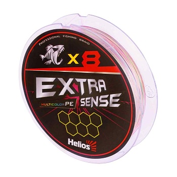 Шнур HELIOS Мод. EXTRASENSE X8 PE MULTICOLOR — леска для рыбалки, плетёнка, флюорокарбон | Алматы, Казахстан
