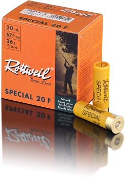  Патрон для гладкоствольного оружия ROTTWEIL-Special F (20/67,5)(26г)(№6)(2,7мм) в Алматы | Казахстан | Корган Центр | KORGAN