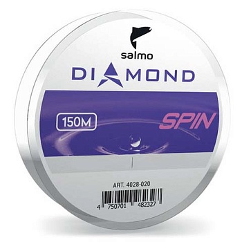 Леска SALMO Мод. DIAMOND SPIN — леска для рыбалки, плетёнка, флюорокарбон | Алматы, Казахстан