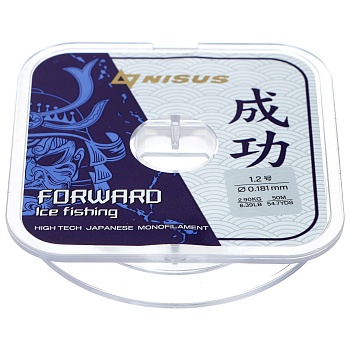 Леска NISUS Мод. FORWARD ICE Clear — рыболовные товары, леска, снасти, удочки | Алматы, Казахстан