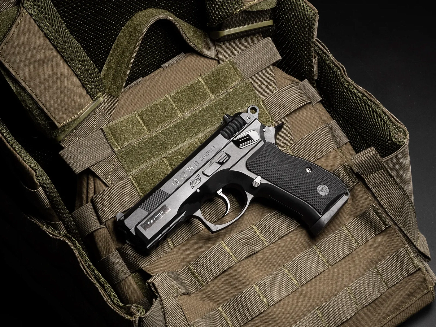 Страйкбольный пистолет ASG Мод. CZ 75D COMPACT