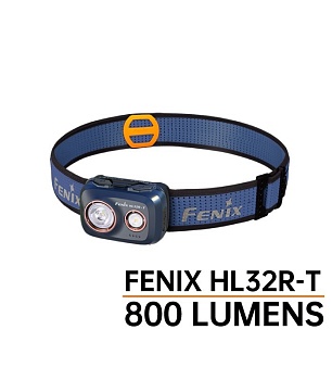 Фонарь FENIX Мод. HL32R-T синий — налобные, ручные и кемпинговые фонари | Алматы, Казахстан