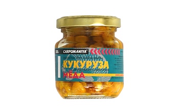 Кукуруза КАРПОМАНИЯ (полумягкая)(жёлтая с аром.мёда)(105г.) — приманки, бойлы, пеллетс | Алматы, Казахстан