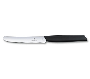 Кухонный нож VICTORINOX Мод. SWISS MODERN TOMATO AND TABLE SERRATED #6.9003.11W для кухни в Алматы, Казахстан