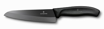 Кухонный нож VICTORINOX Мод. CERAMIC CARVING BLACK #7.2033.15G для кухни в Алматы, Казахстан