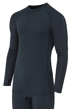 Термобелье мужское "Sport" (фуфайка). Ткань трикотаж MICAX (44% полиэстер,44% Micax, 12% эластан, 220 г./кв.м) 4-way stretch. Серый — одежда для охоты, рыбалки и города | KORGAN Алматы