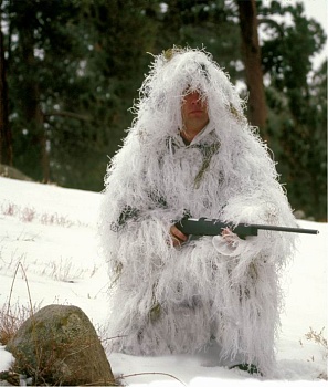 Маскировочный костюм ROTHCO Мод. ULTRA LIGHT GHILLIE J&P (Snow Camo) — одежда для охоты, рыбалки и города | KORGAN Алматы